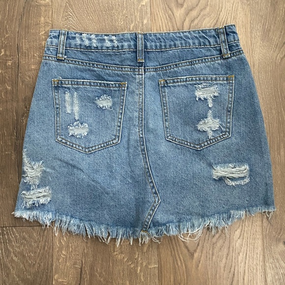 Vici Denim Skirt - Picture 2 of 3